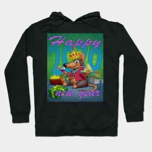 2020 year rats Hoodie